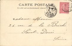 VINTAGE POSTCARD Paris View of the Seine