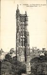 VINTAGE POSTCARD Paris the Tower Holy Holy Jacques Jacques
