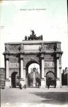 CPA Paris Arc du Carrousel