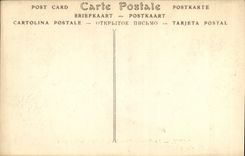 VINTAGE POSTCARD Paris the Great Rising of the Seine a Holy bridge of the street Andre of Arts