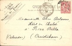 VINTAGE POSTCARD Paris Museum Cluny Children