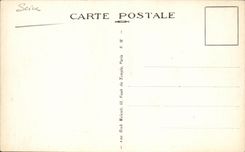 POSTAL Nanterre de la VENDIMIA la calle del ferrocarril al nivel de travesia