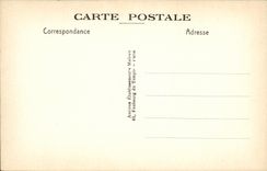 VINTAGE POSTCARD Creteil the War memorial and the Military Cemetery