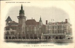 CPA Exposition Universelle Paris 1900 La Bosnie La Grande Bretagne 