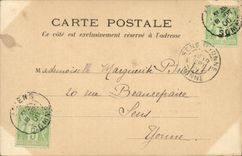 CPA Rive droite de la Seine Pont de l Alma Paris 1900