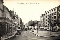 La POSTAL Suresnes de la VENDIMIA coloca Trarieux