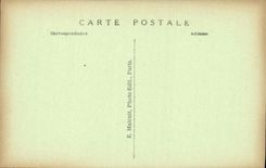 VINTAGE POSTCARD National Manufacture of Separate E Mr  Salle D Exposition Parts of the Period 1876 1910