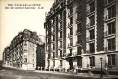 CPA Neuilly sur Seine Rue du General Lanrezac EM