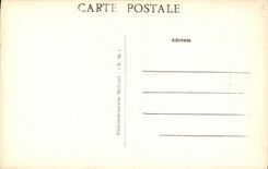 POSTAL de la VENDIMIA para recordar a Puerta Boncheur de Sevres Clover