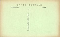 POSTAL de la VENDIMIA un pensamiento del trebol de Montrouge