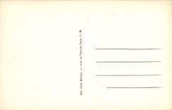 VINTAGE POSTCARD Holy Cloud Slopes Line of the Railroad Avenue of Suresnes