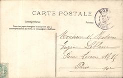 VINTAGE POSTCARD Paris Crowns Heart and the Montmartre Funicular