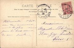 CPA Bois de Boulogne le Lac Cygne