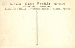 VINTAGE POSTCARD Rouen the street of the large clock