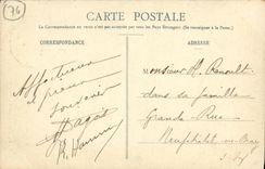 VINTAGE POSTCARD Surroundings of Rouen Bonsecours Church the Pulpit