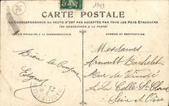 VINTAGE POSTCARD Rouen Street of the Republic