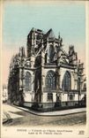 VINTAGE POSTCARD Rouen L Apse of L Church Vincent Saint