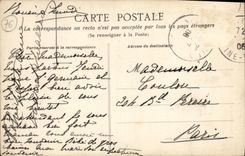 VINTAGE POSTCARD Rouen Communal oven