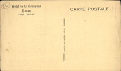 VINTAGE POSTCARD Rouen Hotel of the Crown