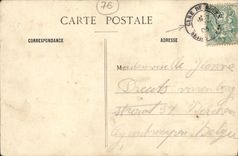 VINTAGE POSTCARD Hello of Rouen