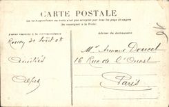 VINTAGE POSTCARD Rouen Cathedral the Arrow and Tours