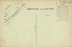 VINTAGE POSTCARD Rouen Cathedral Adam and Eve with the Butter Tower