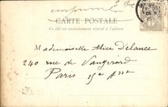 VINTAGE POSTCARD Rouen Commemorative plaque of covering of Jeanne D Arc