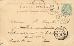 VINTAGE POSTCARD Rouen the Place of the Virgin Jeanne D Arc