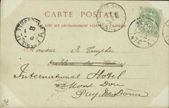 VINTAGE POSTCARD Rouen L Church Holy Vincent