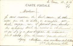 Los alrededores de la POSTAL de la VENDIMIA del monumento de Ruan Moulineaux de los soldados y de las ruinas del Roberto se escudan a diablo de Militaria