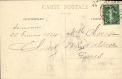 VINTAGE POSTCARD Rouen Rules of Napoleon melted with bronze coming from Guns taken in Batille D austerlitz Erigee in 1863