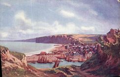 VINTAGE POSTCARD Holy Valery in Caux