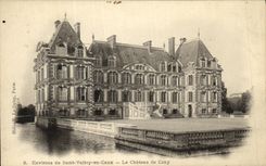 VINTAGE POSTCARD Surroundings of Valery Saint in Caux the Castle of Cany