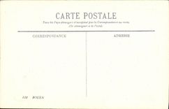 VINTAGE POSTCARD Rouen the Cathedral and Quays