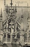 VINTAGE POSTCARD Rouen Law courts Detail D an Attic window