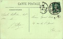 VINTAGE POSTCARD Rouen Pnaorama taken of Sainte Catherine