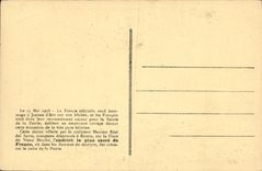 VINTAGE POSTCARD Jeanne D Arc with roughing hew Place of Old Goes Rouen