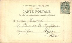 VINTAGE POSTCARD Gate of the temple St Eloi Rouen