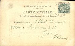 VINTAGE POSTCARD Rouen Dead end of the small safety