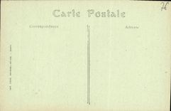 VINTAGE POSTCARD Rouen Court D Albane Old cloister