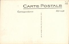 VINTAGE POSTCARD Rouen L Church Holy Vincent the Tower Holy Andre and the Street Jeanne D Arc