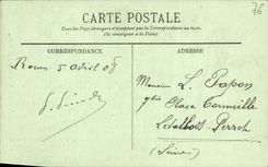 VINTAGE POSTCARD Rouen the Cathedral the Frontage scaffolding