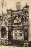 VINTAGE POSTCARD Rouen Cathedral Tomb of the duke of Breze