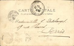 VINTAGE POSTCARD Rouen Church of Bonsecours