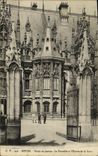 VINTAGE POSTCARD Rouen Law courts the Turret and L Entered of the Court