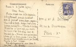 VINTAGE POSTCARD Rouen L Church Holy Maclou Seen Of the Cathedral