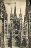 VINTAGE POSTCARD Rouen cathedral of Rouen