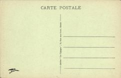 VINTAGE POSTCARD Rouen the Cathedral of Statues D Adam and Eve