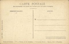 VINTAGE POSTCARD Rouen seen of Canteleu chart toilee