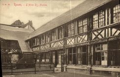 VINTAGE POSTCARD Rouen L aitre St Maclou